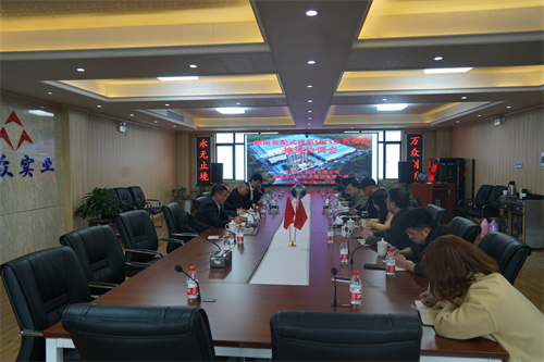 2021年3月17日湖南裝配式建筑SPCS示范項目推進協(xié)調會（三一筑工科技有限公司、張家界萬眾實業(yè)集團有限公司）